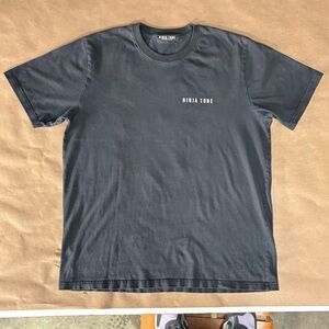 Ninja Tune T-shirt, washed and nicely worn in, used good condition